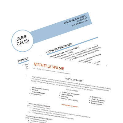 free resume examples
