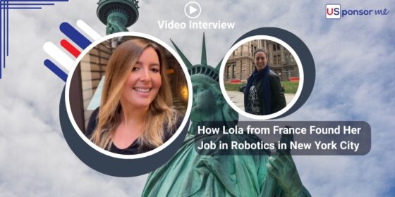 find a job in USA, New York City in robotics under visa E2