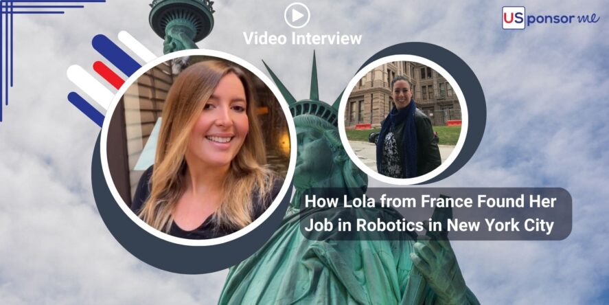 find a job in USA, New York City in robotics under visa E2