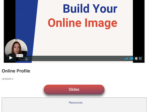 video e-course how to optimize your LinkedIn profile to get hired