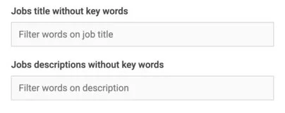keywords-exclusion-filters